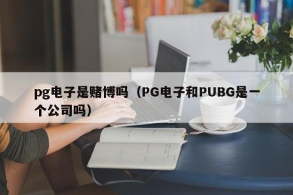 pg电子是赌博吗（PG电子和PUBG是一个公司吗）