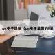 pg电子是啥（pg电子是假的吗）